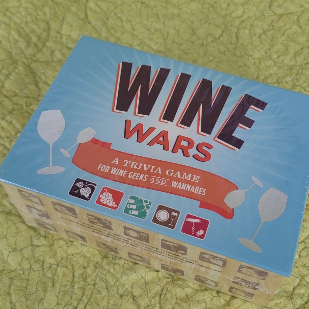 Wine Wars Board Game NIB
